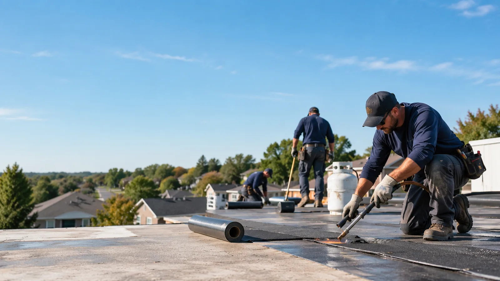 Flat Roof Leak Repair providers in Pana, IL